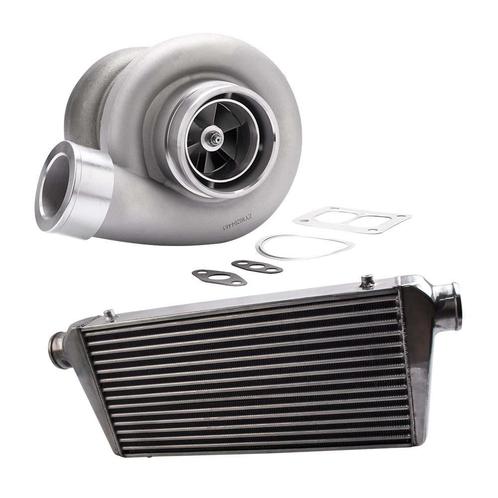 GT45 T4/T66 600+HP V-Band turbolader + 600x300x76mm voorg..., Auto-onderdelen, Motor en Toebehoren, Nieuw, Universele onderdelen