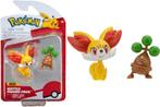 Jazwares Pokémon Battle Figure 2-Pack-Fennekin / Bonsly, Ophalen of Verzenden, Nieuw