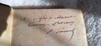 Signé ; François Ponsard [envoi autographe signé à Alfred de, Antiek en Kunst, Antiek | Boeken en Bijbels