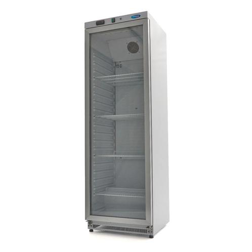 Koelkast - 400 L - Wit - met Glazen Deur, Zakelijke goederen, Horeca | Keukenapparatuur, Nieuw in verpakking, Koelen en Vriezen