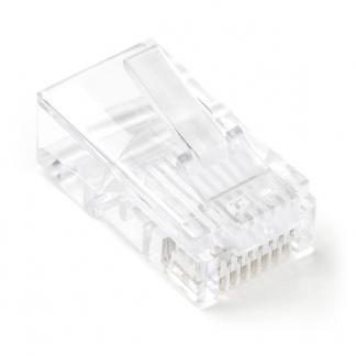 RJ45 connector Cat5e | UTP (Voor stugge kern, 10 stuks), Computers en Software, Pc- en Netwerkkabels, Nieuw, Verzenden