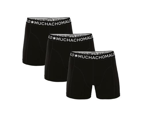 MuchachoMalo Black Solid 185 3Pack Jongens Boxershorts, Kinderen en Baby's, Kinderkleding | Overige, Verzenden