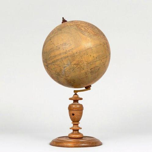 Aardglob - Ludwig Julius Heymann, Berlijn 1885, Antiek en Kunst, Antiek | Overige Antiek