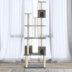 vidaXL Kattenmeubel met sisal krabpalen 188 cm lichtgrijs, Dieren en Toebehoren, Katten-accessoires, Verzenden, Nieuw