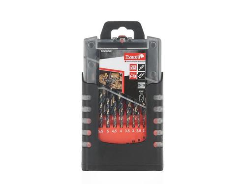Borenset - 1 Tot 13 Mm - Titanium HSS Boren - 25 Delig - TVA, Doe-het-zelf en Verbouw, Gereedschap | Handgereedschap, Nieuw, Ophalen of Verzenden