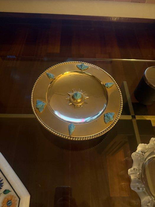 Decoratief ornament - Frankrijk - Egyptian Revival disch, Antiek en Kunst, Curiosa en Brocante