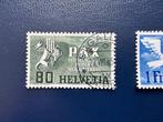 Zwitserland 1945 - Zwitserland PAX 80 en 1 Fr. Helvetia -, Postzegels en Munten, Gestempeld