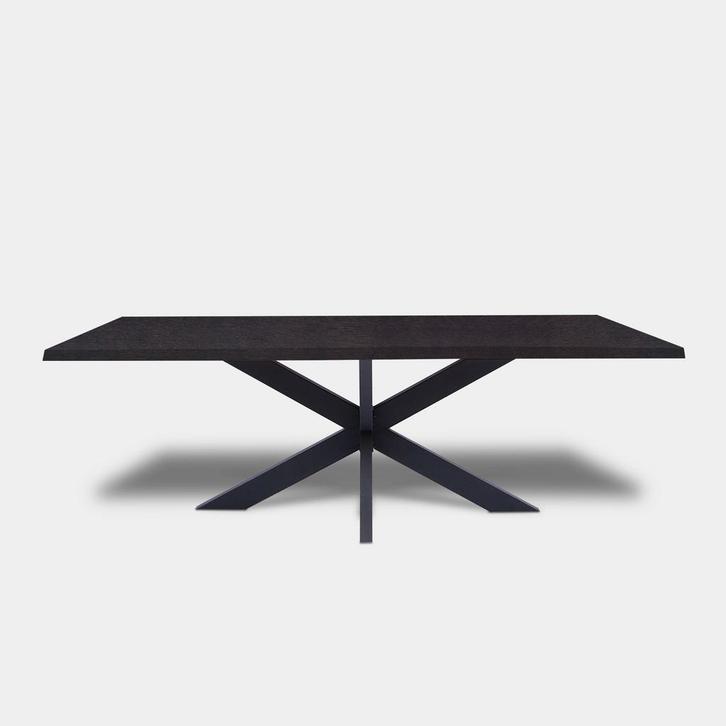 Tafel Boomstam eikenhout  Matrix XL  140x90, Huis en Inrichting, Tafels | Eettafels