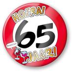 Bierviltjes Hoera 65 Jaar - 6 stuks, Ophalen of Verzenden, Nieuw