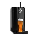 Biertap kegerator thuistap bierkoeler tapinstallatie zwart, 4 liter of meer, Ophalen of Verzenden, Nieuw