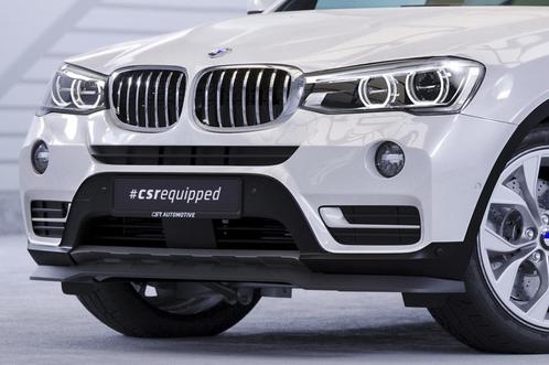 Voorspoiler BMW X3 F25 LCI CSR Glans Zwart, Auto-onderdelen, Carrosserie en Plaatwerk, Ophalen of Verzenden