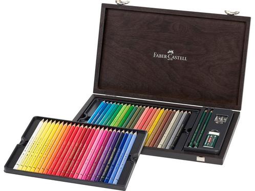Faber-Castell Polychromos - Kleurpotloden - 48 stuks in, Huis en Inrichting, Woonaccessoires | Overige, Zo goed als nieuw, Verzenden
