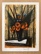 Bernard Buffet (1928-1999) - Bouquet de soucis dans un vase,