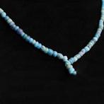 Oud-Romeins Lichtblauw glas Kralenketting (Zonder