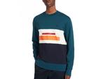 Fred Perry - Mixed Graphic Sweatshirt - Heren Truien - S, Nieuw