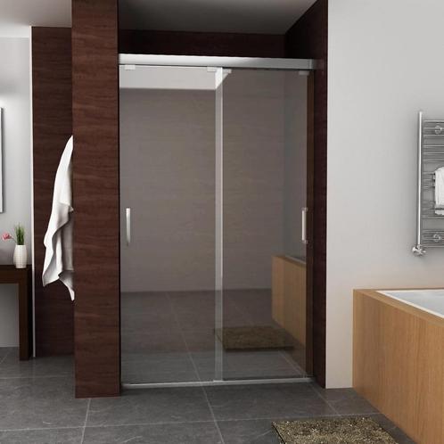 BWS Nisdeur Dubbele Schuifdeur 2-Delig 140x200 cm 8 mm NANO, Doe-het-zelf en Verbouw, Sanitair, Ophalen of Verzenden