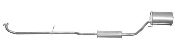 Uitlaat, Middendemper + Einddemper Daihatsu Cuore, Auto-onderdelen, Uitlaatsystemen, Nieuw, Daihatsu, Ophalen of Verzenden