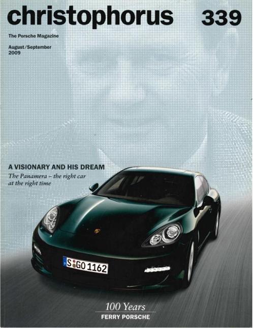 2009 PORSCHE CHRISTOPHORUS MAGAZINE 339 ENGELS, Boeken, Auto's | Folders en Tijdschriften, Porsche
