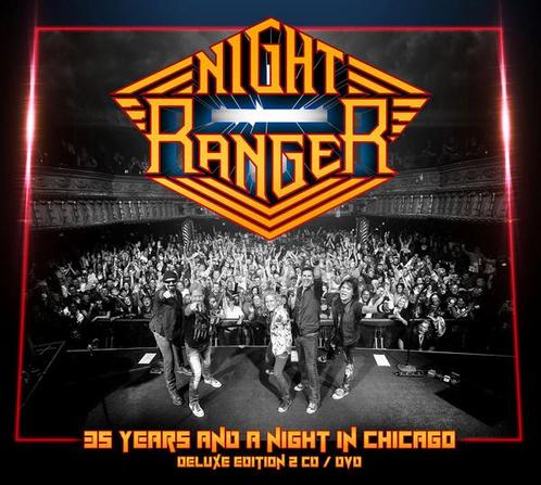 cd digi - Night Ranger - 35 Years And A Night In Chicago, Cd's en Dvd's, Cd's | Hardrock en Metal, Zo goed als nieuw, Verzenden