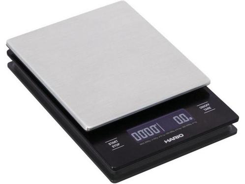 Hario Drip Scale Metal - Weegschaal - Timer - Zwart (made in, Huis en Inrichting, Woonaccessoires | Overige, Zo goed als nieuw