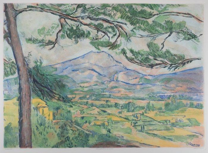 Paul Cézanne (1839-1906) - La Montagne Sainte Victoire au, Antiek en Kunst, Antiek | Overige Antiek