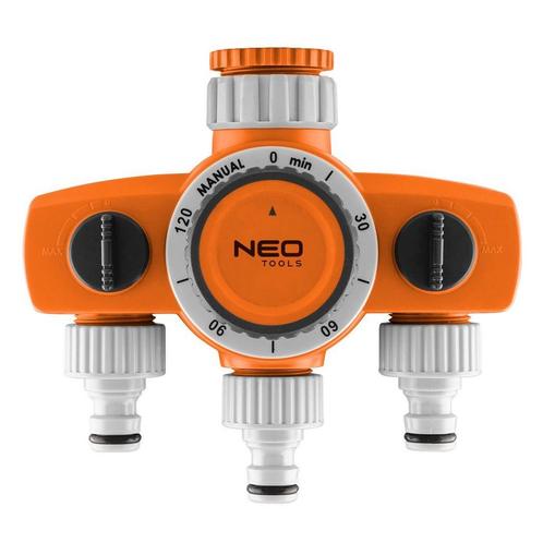 Tuinkraan waterverdeler - 3 voudig - Met timer, Tuin en Terras, Hand-tuingereedschap, Overige soorten, Nieuw, Ophalen of Verzenden