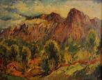 Esteban Grunwald Alsge (1909-1960) - Paisaje con montaña