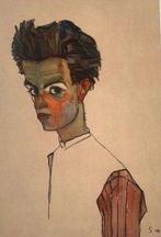 Egon Schiele (1890-1918) (after) - Self Portrait