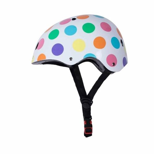 Kiddimoto Kinder Fietshelm Pastel Dotty Small (48 - 53 cm), Fietsen en Brommers, Fietsaccessoires | Fietshelmen, Nieuw, Verzenden