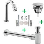 Wiesbaden Caral Victoria Fonteinkraanset Chroom, Ophalen of Verzenden, Nieuw