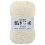 DROPS Big Merino Uni Colour - 01 naturel - Wol Garen, Hobby en Vrije tijd, Breien en Haken, Ophalen of Verzenden, Nieuw