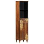 vidaXL Dressoir 38x33x160 cm Massief Mango Hout, Verzenden, Nieuw, 150 tot 200 cm