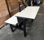 Duo bureau elektrisch verstelbaar van Herman Miller, Huis en Inrichting, Bureaus, Verzenden, In hoogte verstelbaar, Zo goed als nieuw