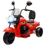 TRUUSK Kinder Elektrische Motorfiets - 6V Met Muziek - LED-K, Kinderen en Baby's, Verzenden, Nieuw