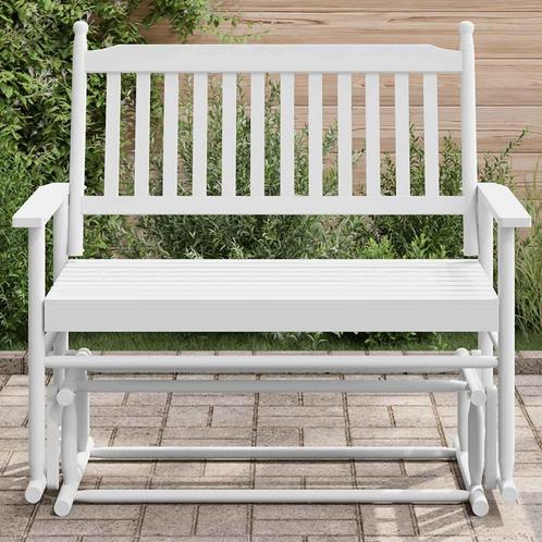 vidaXL Schuifbankje 118x70x104,5 cm massief populierenhout, Kinderen en Baby's, Speelgoed | Buiten | Speeltoestellen, Nieuw, Verzenden