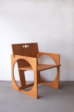 Edoardo Lietti Studio - Fauteuil - Sedia Tonda - Natuurlijk