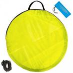 2dekans | Pop up strandtent beach shelter blauw-geel 401680, Ophalen of Verzenden, Zo goed als nieuw