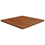 vidaXL Tafelblad vierkant 70x70x2,5cm behandeld eiken, Verzenden, Nieuw