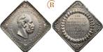 Zilver medaille auf seinen 90 Geburtstag 1887 Preussen Pr..., Postzegels en Munten, Penningen en Medailles, Verzenden