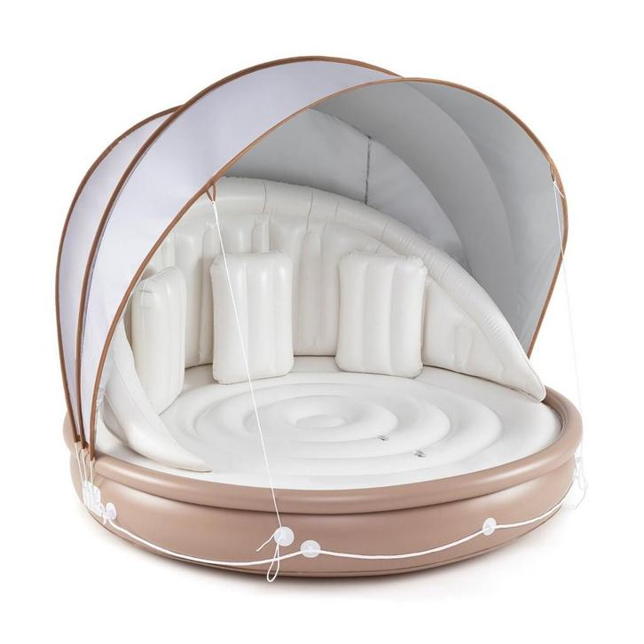 2dekans | Coast Opblaasbaar Drijvend Eiland 2-Zits met, Caravans en Kamperen, Voortenten en Luifels, Zo goed als nieuw, Ophalen of Verzenden