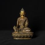 Medicijn Boeddha (Zonder Minimumprijs) - Brons - Tibet - 20e