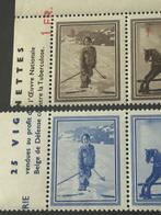 België 1937 - Volledige reeks Vignetten Le Prince Baudouin, Postzegels en Munten, Gestempeld