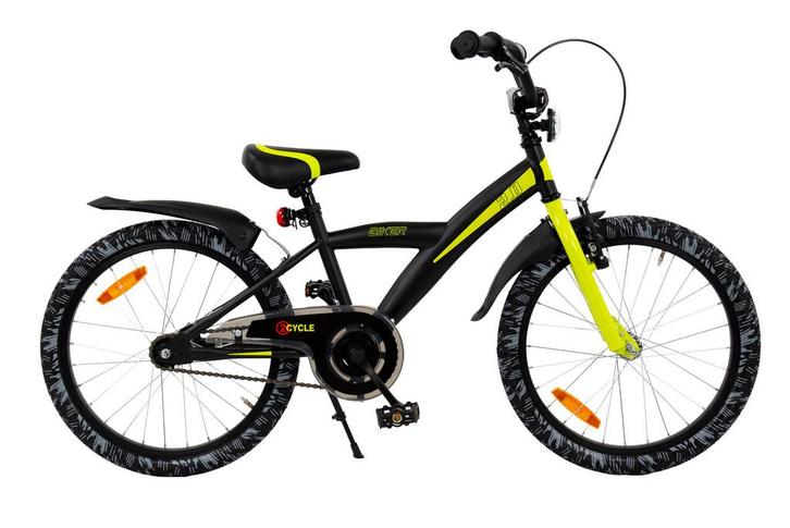 2Cycle Biker kinderfiets 20 inch (6 tot 8 jaar) voor jongens, Fietsen en Brommers, Fietsen | Jongens, 20 inch, Nieuw, Verzenden