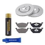 Voordeelset Remschijven + Remblokken VW VOLKSWAGEN GOLF 1.9, Verzenden, Nieuw