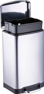 2dekans | Dirt Devil Pedaalemmer 20 Liter - Prullenbak - RVS, Huis en Inrichting, Woonaccessoires | Prullenbakken, Ophalen of Verzenden
