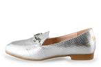 Instappers in maat 36 Zilver | 10% extra korting, Kleding | Dames, Schoenen, Overige kleuren, Verzenden, Instappers, Zo goed als nieuw