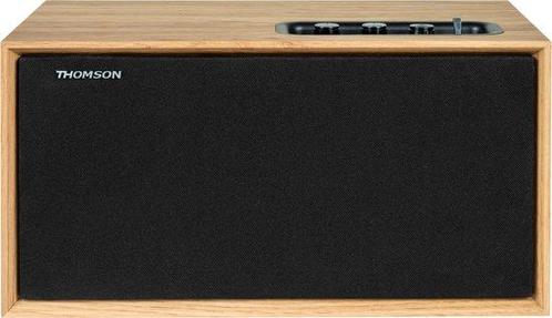 Thomson WS502 - Multimedia Compact Speaker - Hout, Audio, Tv en Foto, Mediaspelers, Nieuw, Verzenden