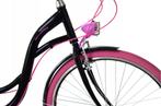 Hippe meisjesfiets 26 inch - zwart-roze design - 7 versne..., Ophalen of Verzenden, Nieuw, 26 inch of meer, Dallas Bike