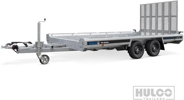 Hulco Machinetransporter Terrax-2 3500kg 394×180 Go-Getter, Auto diversen, Aanhangers en Bagagewagens, Ophalen of Verzenden