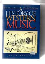 The History of Western Music 9780393969580 Donald Jay Grout, Verzenden, Gelezen, Donald Jay Grout